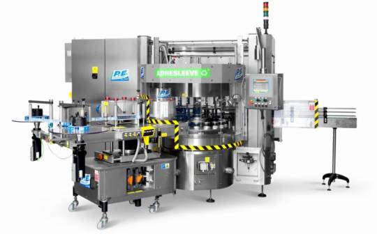 Rotary roll-fed labeler