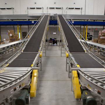Belt -over conveyor